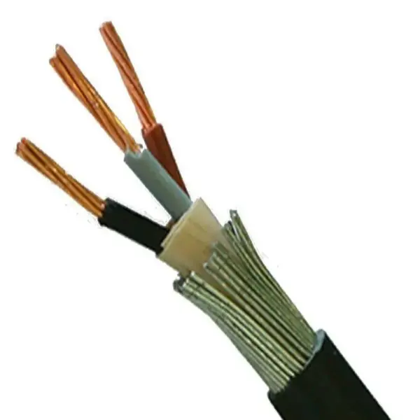 سلك نحاس مسلحة جهد (12/20) كيلو فولت - جيزة للكابلات  (Giza 12/20 KV Armored Copper Medium Voltage Power Cables)