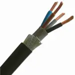 سلك نحاس مسلح (4 طرف) - "جيزة للكابلات" (Giza 4-Core Armored Copper Power Cable)