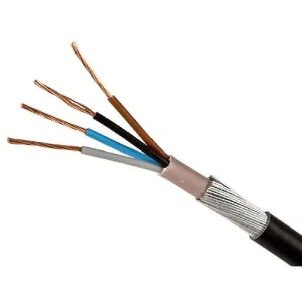 سلك نحاس مسلح (4 طرف) - "جيزة للكابلات" (Giza 4-Core Armored Copper Power Cable)