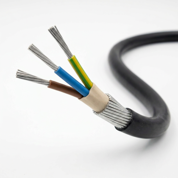 سلك السويدي ألومنيوم مسلح 3طرف 300 +150  مم²