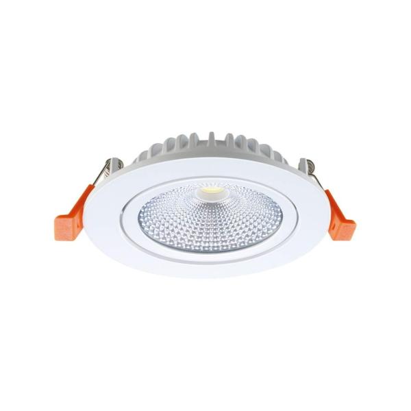 داون لايت الترا ليد غاطس الأصفر معدن من إيليوس (Elios Ultra LED Recessed Metal Downlight - Warm Yellow 3000K)