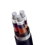 سلك ألومنيوم مسلحة XLPE جهد (18/30) كيلو فولت - جيزة للكابلات  (Giza 18/30 KV Armored Aluminum Medium Voltage Power Cables)