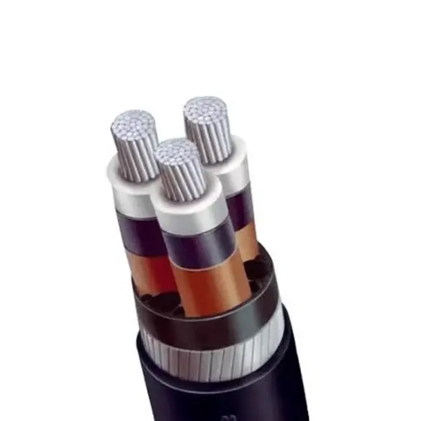 سلك ألومنيوم مسلحة XLPE جهد (18/30) كيلو فولت - جيزة للكابلات  (Giza 18/30 KV Armored Aluminum Medium Voltage Power Cables)