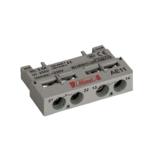 ملحق النقطة المساعدة بالمفتاح الحراري HDP6 (1 تلامس مفتوح + 1 تلامس مغلق) - هيمل (Himel HDP6 Auxiliary Contact)