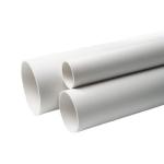 ماسورة UPVC سمك متوسط - بيت الهندسة اللون الأبيض