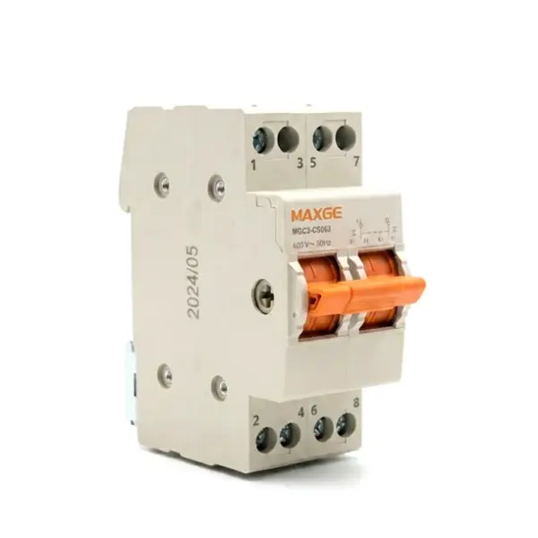 مفتاح التحويل اليدوي أو التلقائي 63 امبير (Change-over Switch) - ماكسجي