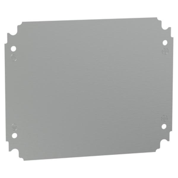 ألواح التثبيت المسطحة (Plain Mounting Plates) - شنايدر إلكتريك