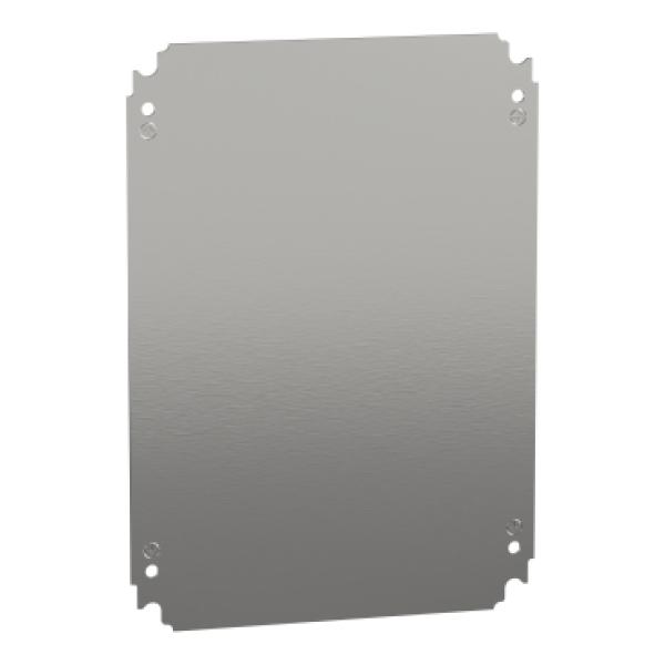 ألواح التثبيت المسطحة (Plain Mounting Plates) - شنايدر إلكتريك