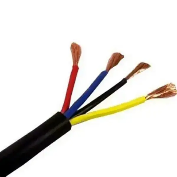 سلك نحاس ترمو (4 طرف) - "جيزة" (Giza 4-Core Copper Flexible Thermoplastic Cable).