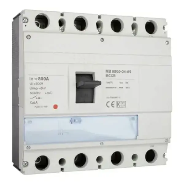 قواطع مقبولة طراز SGM6-400M - Thermal Fixed Type (Maxge) غير قابل للضغط الحراري 65 كيلو أمبير 800 امبير - ماكسجي