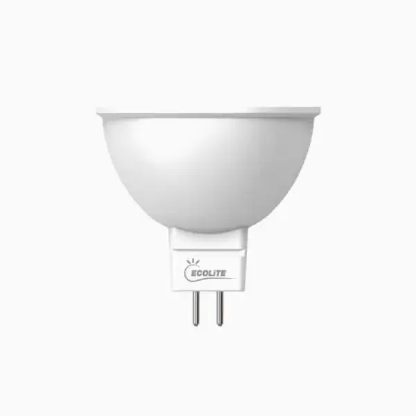ايكولايت لمبة ليد اسبوت كأس 5 وات (Ecolite LED MR16/GU10 Spotlight 5W)