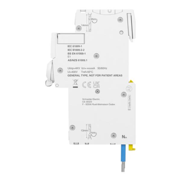قاطع تفاضلي شنايدر RCBO