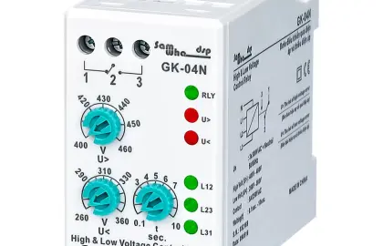 توصيل جهاز الحماية الكهربائية