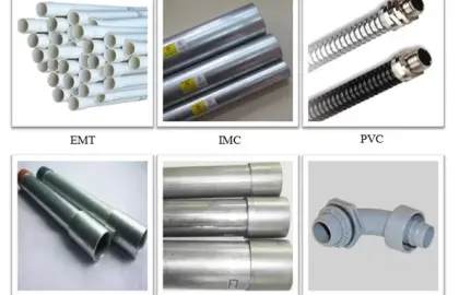 دليل جهزلي الكامل لأنواع المواسير الكهربائية و وظائفهما 2023