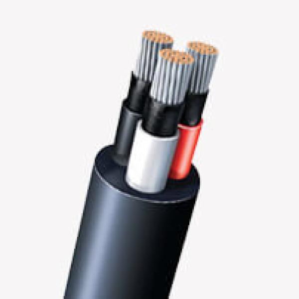 سلك ألومنيوم مسلحة XLPE جهد (18/30) كيلو فولت - جيزة للكابلات  (Giza 18/30 KV Armored Aluminum Medium Voltage Power Cables)