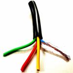سلك نحاس ترمو (4 طرف) - "جيزة" (Giza 4-Core Copper Flexible Thermoplastic Cable).