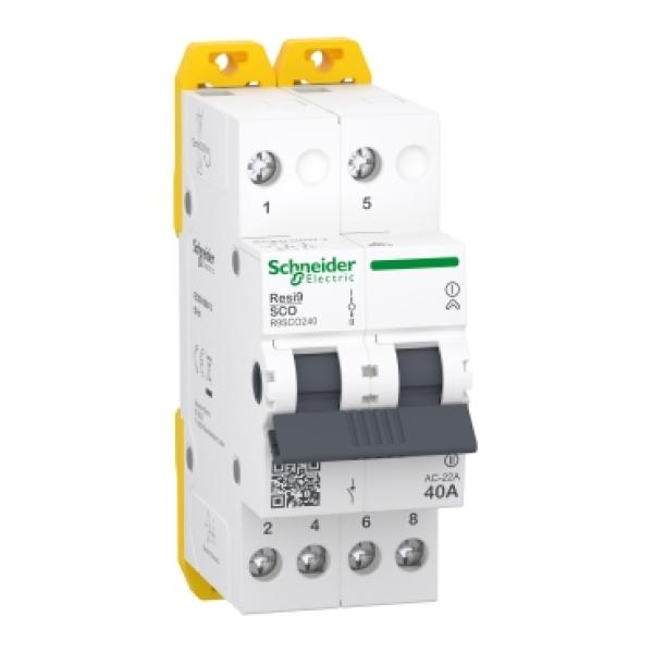 مفتاح التغيير ثنائي الأقطاب (2P Changeover Switch) - (Resi9) - شنايدر إلكتريك