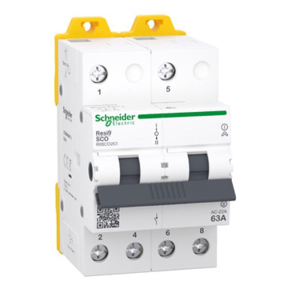 مفتاح التغيير ثنائي الأقطاب (2P Changeover Switch) - (Resi9) - شنايدر إلكتريك