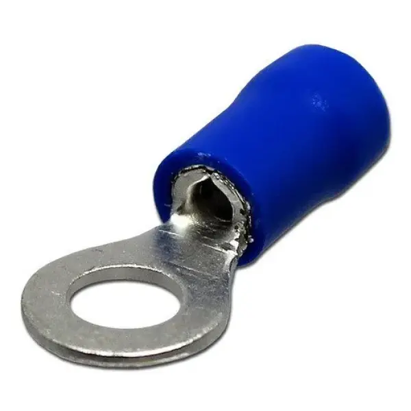 ترامل حلقة صيني أزرق (Blue Insulated Ring Terminals)
