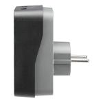 مشترك شنايدر إلكتريك 1 فتحة مع 2 منفذ USB - شنايدر إلكتريك