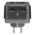 مشترك شنايدر إلكتريك 1 فتحة مع 2 منفذ USB - شنايدر إلكتريك