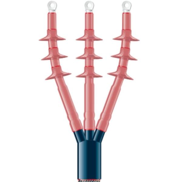 نهايات خارجية ألومنيوم 3 طرف جهد 12/20 كيلو فولت